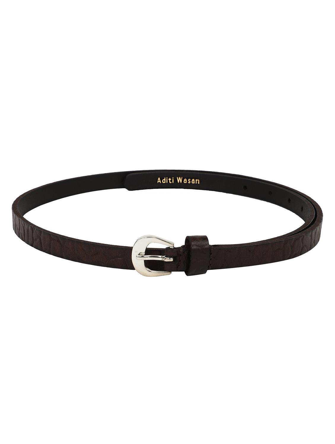 women brown leather belt - 18519903 - Zoom Image - 0