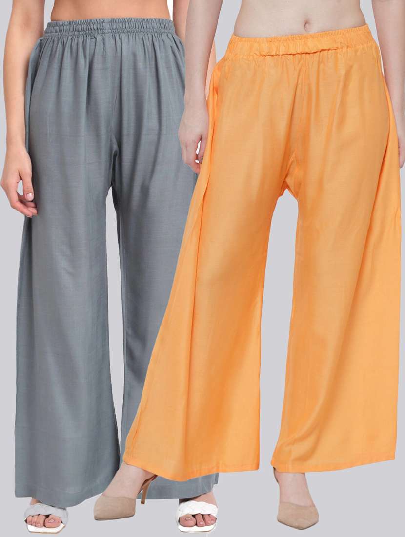 pack of 2 flared palazzos  - 18520525 -  Zoom Image - 0