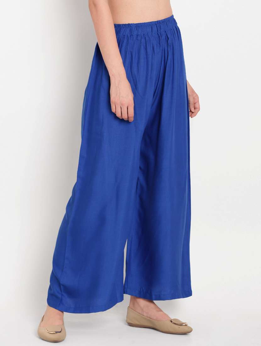 pack of 2 flared palazzos  - 18520530 -  Standard Image - 3