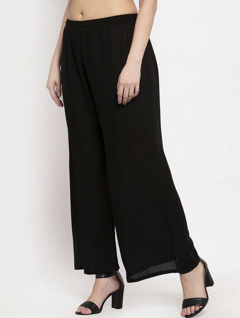 pack of 2 flared palazzos  - 18520567 -  Standard Image - 3