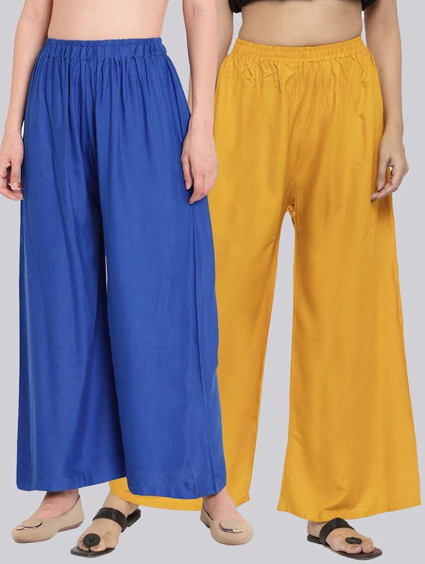 pack of 2 flared palazzos  - 18520583 -  Zoom Image - 0