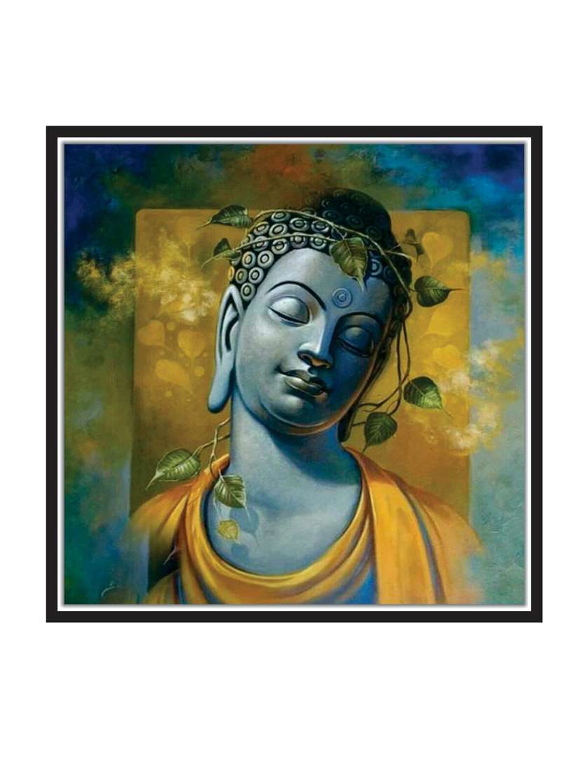 wall decal art prints on mdf board for decor (12x12 inches)  unframed & without glass