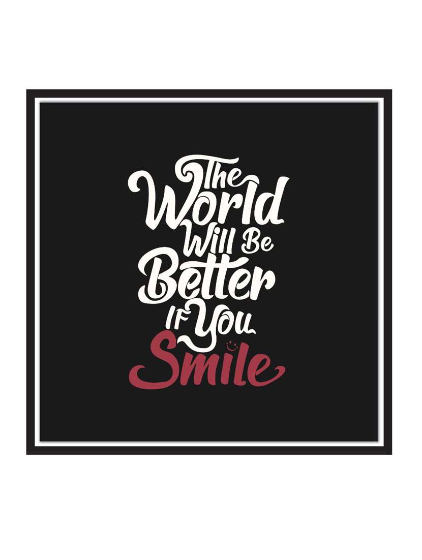 wall decal art prints on mdf board for decor (12x12 inches)  unframed & without glass