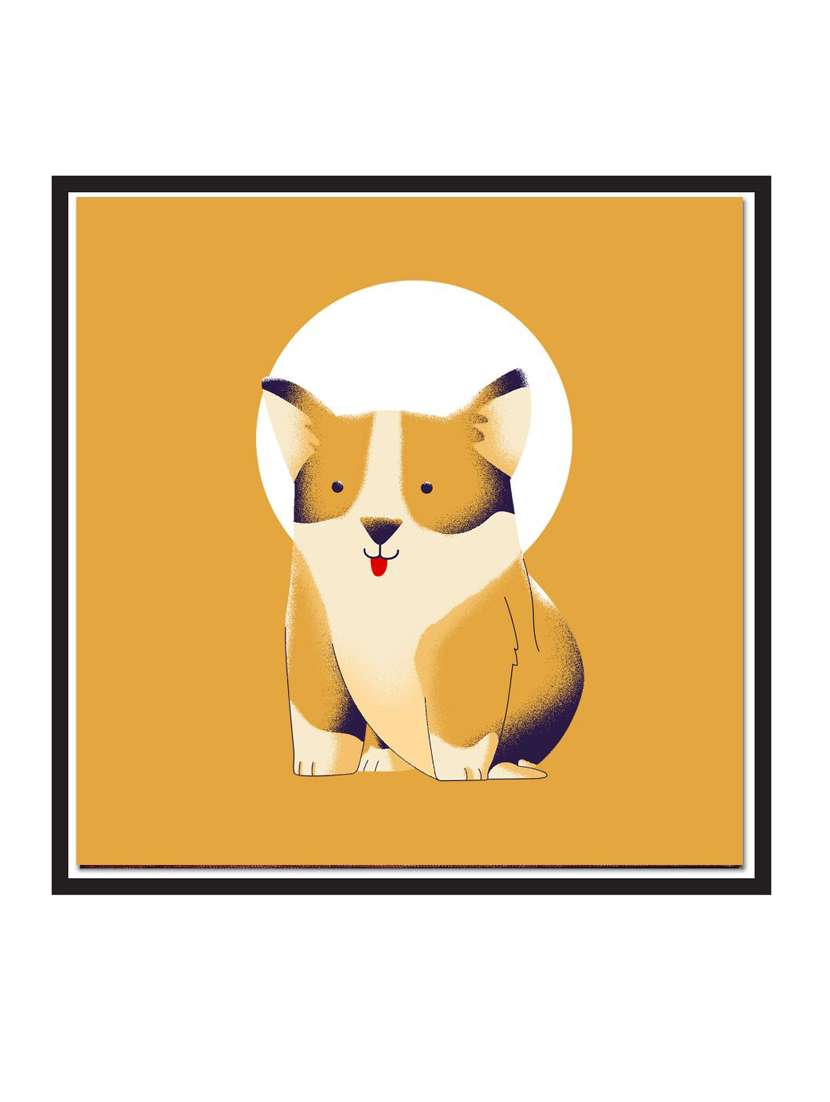 wall decal art prints on mdf board for decor (12x12 inches)  unframed & without glass