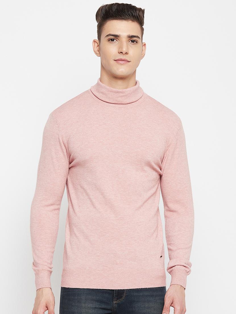 pink solid pullover - 18522548 - Zoom Image - 0