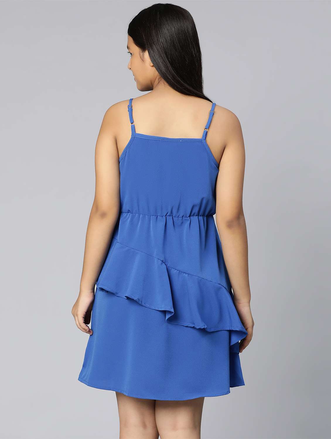 girls square neck sleeveless frock - 18523534 -  Standard Image - 3