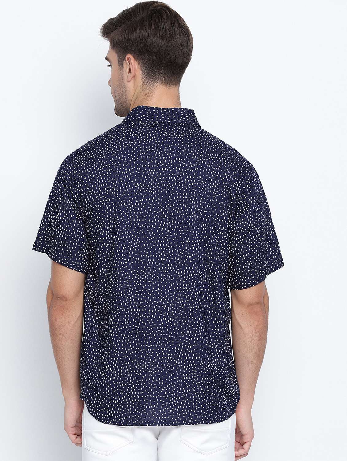 mens polka dots casual shirt - 18523564 -  Standard Image - 3