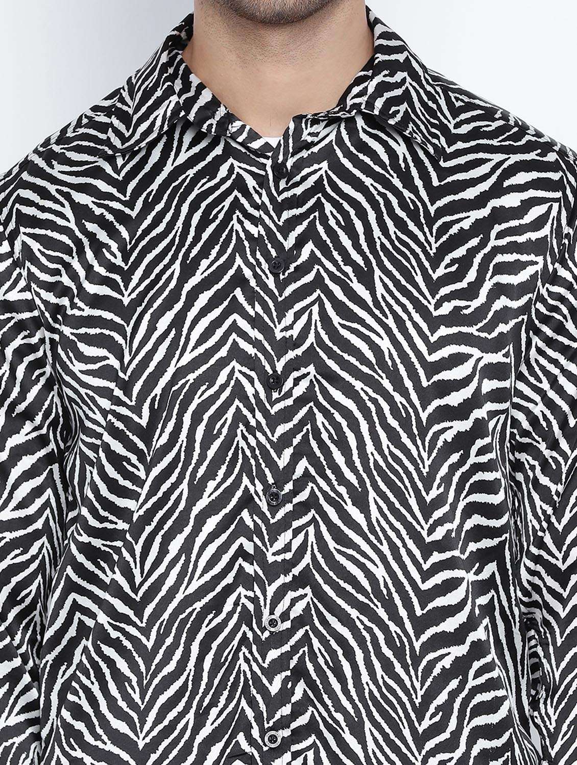 mens animal print casual shirt - 18523582 -  Standard Image - 5