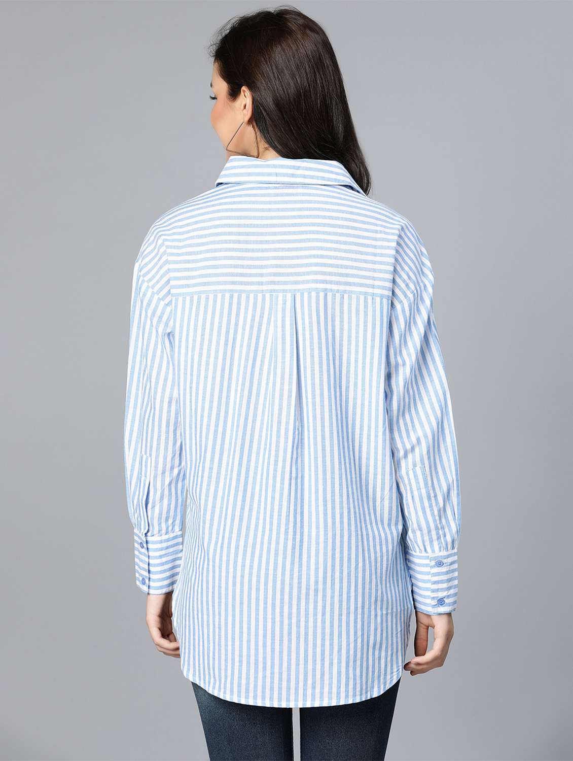 long sleeved striped regular shirt - 18523659 -  Standard Image - 3