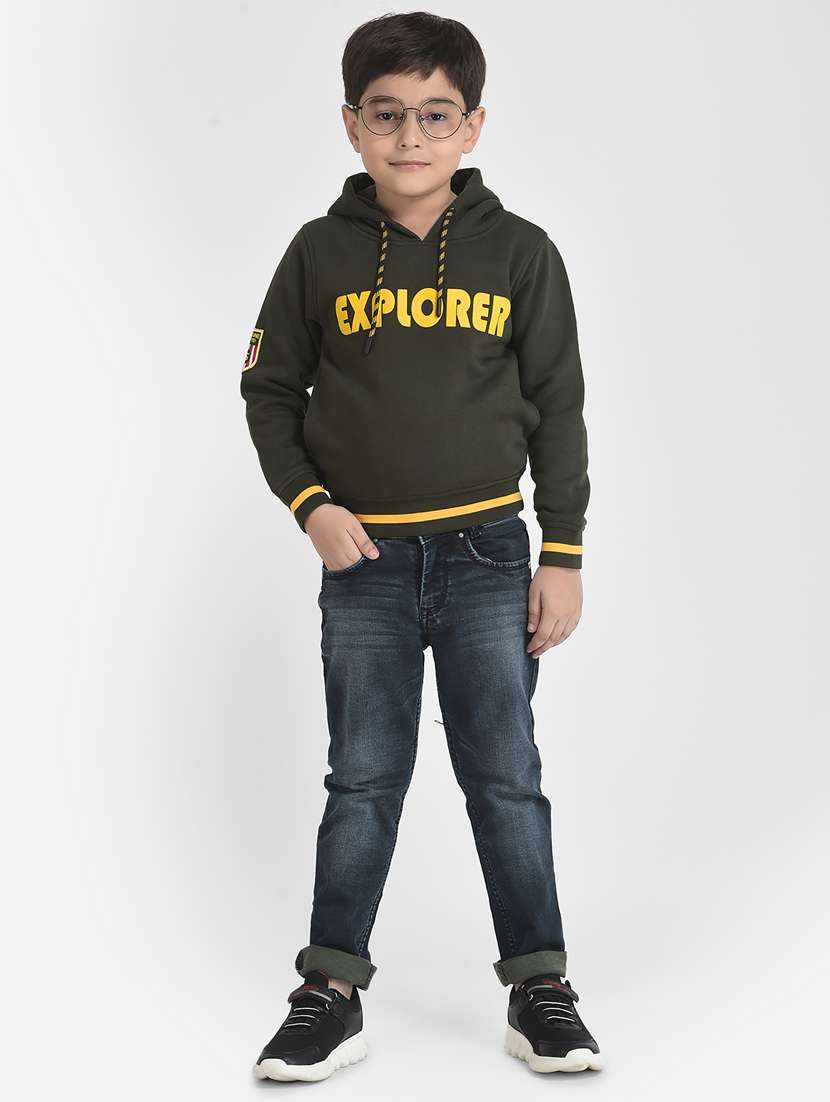 boys typography sweatshirt - 18526059 -  Standard Image - 3