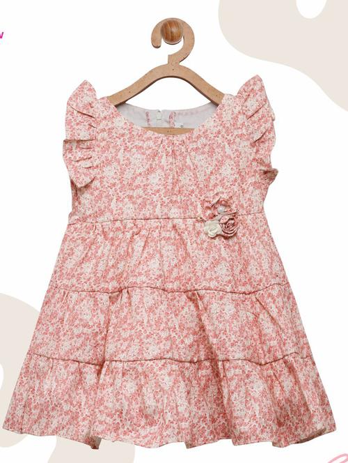 girls printed frock - 18529166 - Standard Image - 0