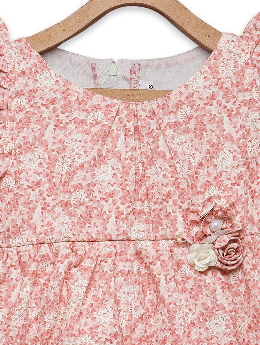 girls printed frock - 18529166 - Standard Image - 3