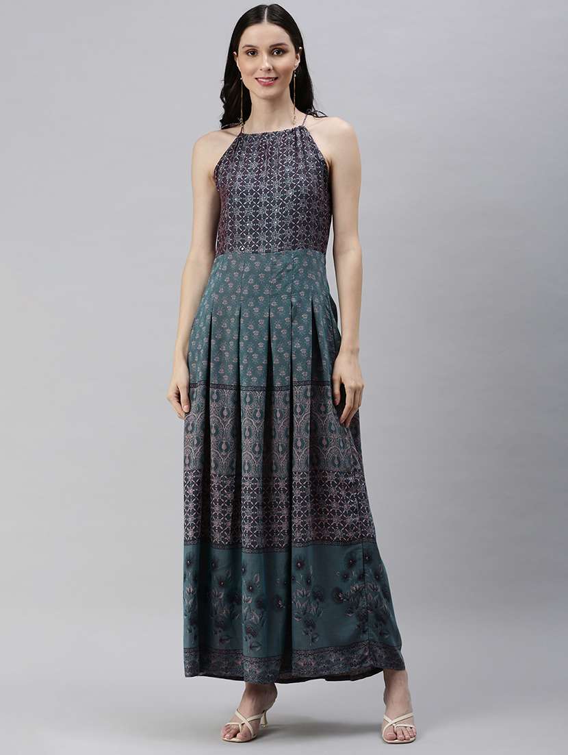 women's fit & flare floral dress - 18530360 - Zoom Image - 0