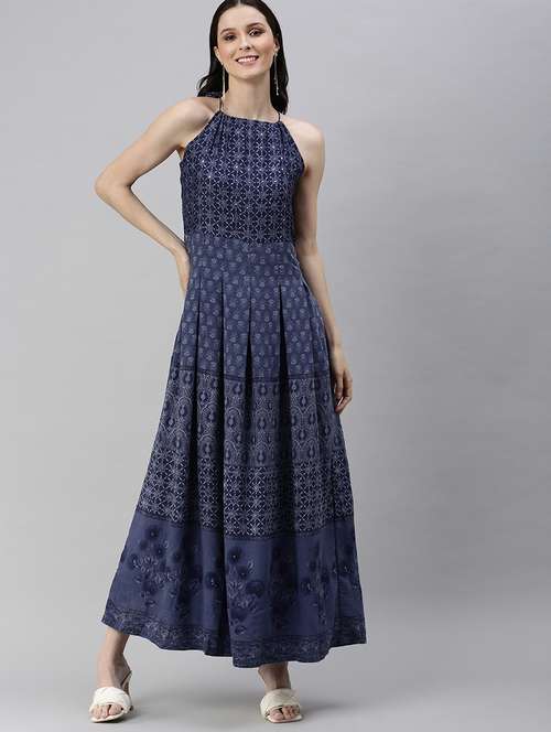 women's fit & flare floral dress - 18530361 -  Standard Image - 0