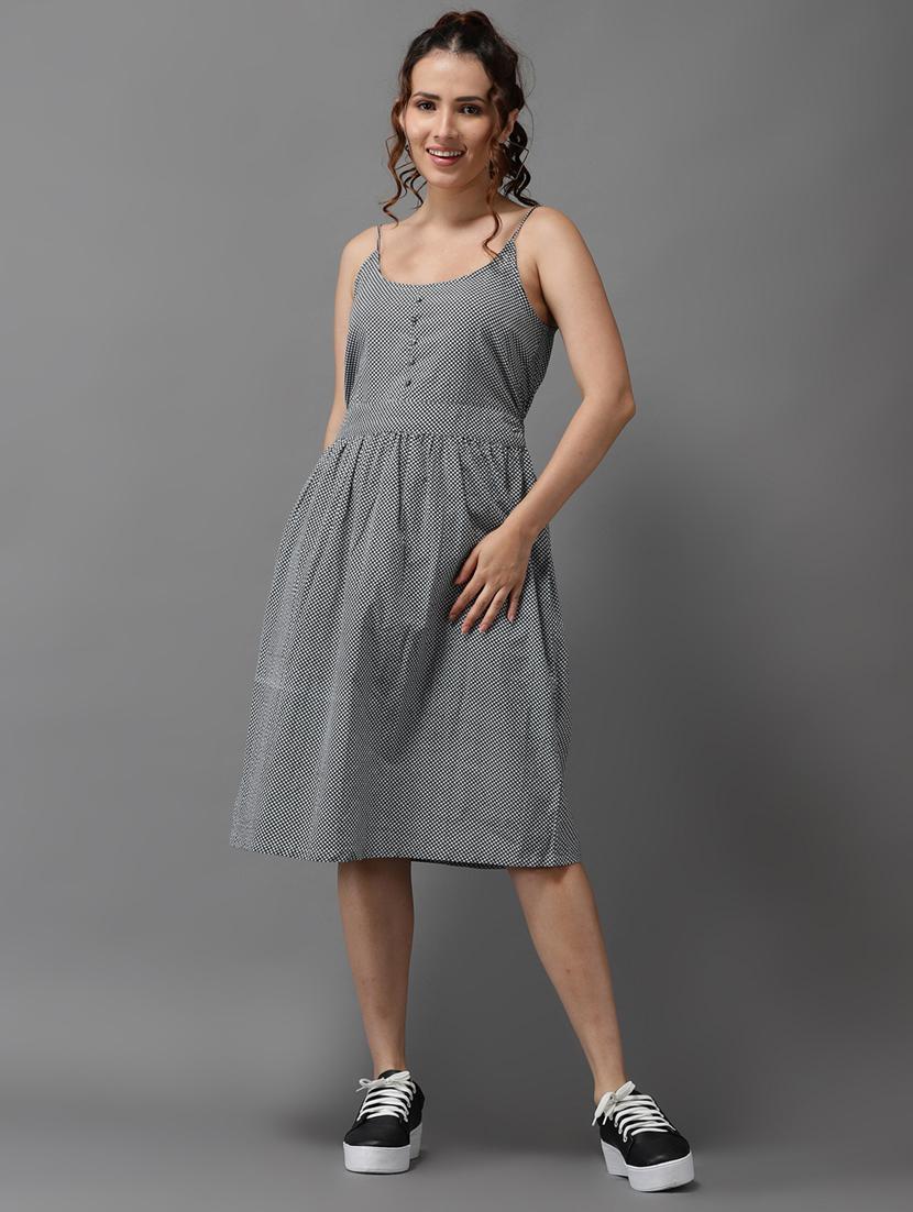 women's fit & flare quirky dress - 18530392 - Zoom Image - 0
