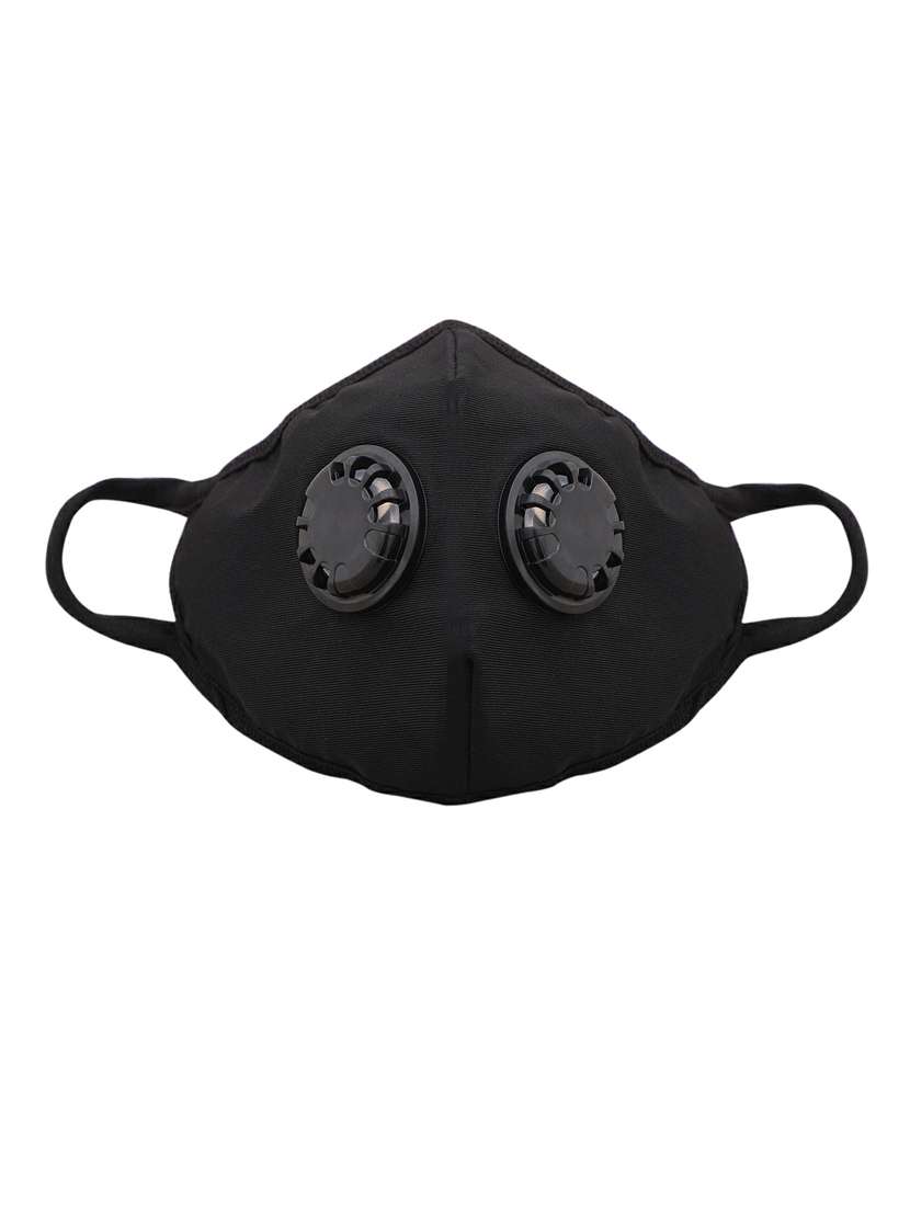 black nonwoven antipollution women mask