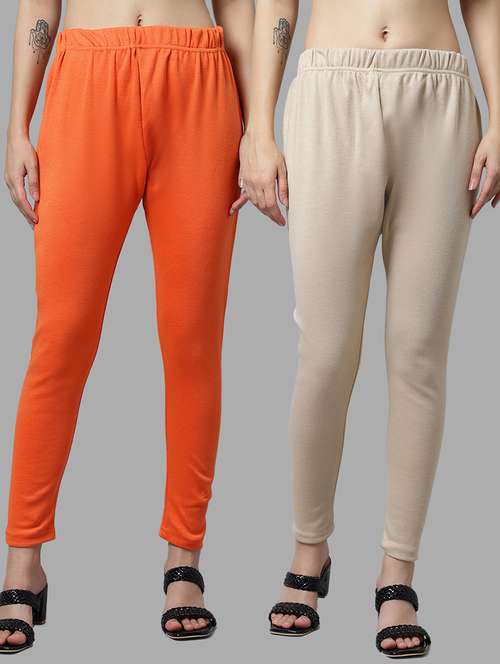 pack of 2 mid rise solid legging - 18531866 - Standard Image - 0