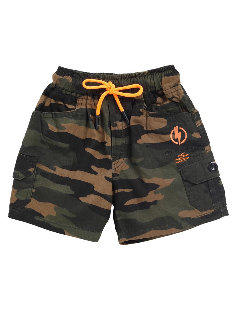 boys drawstring waist printed shorts  - 18531959 -  Zoom Image - 0