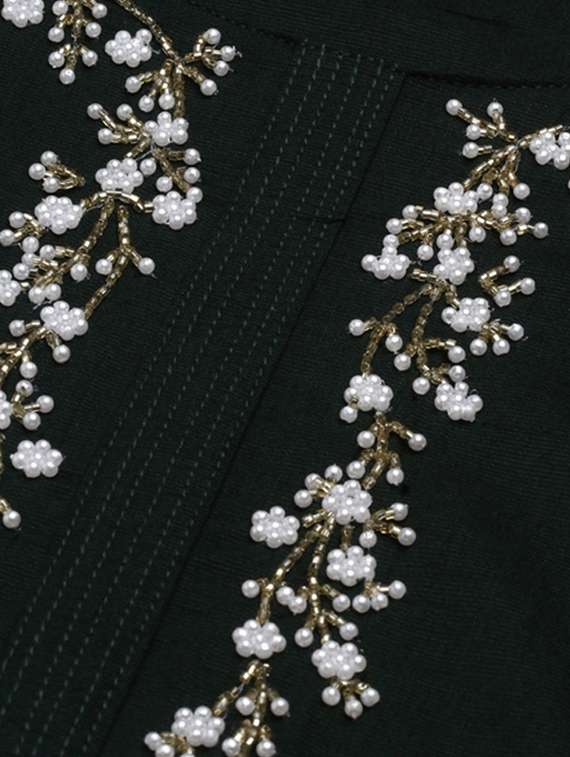 embellished kurta pant set - 18532016 -  Standard Image - 5
