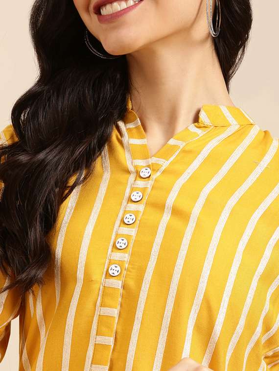 women's straight kurta - 18532119 -  Standard Image - 3