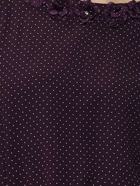 women's crop round neck top - 18532268 -  Standard Image - 3