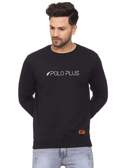 mens chest print sweatshirt - 18532519 - Standard Image - 0
