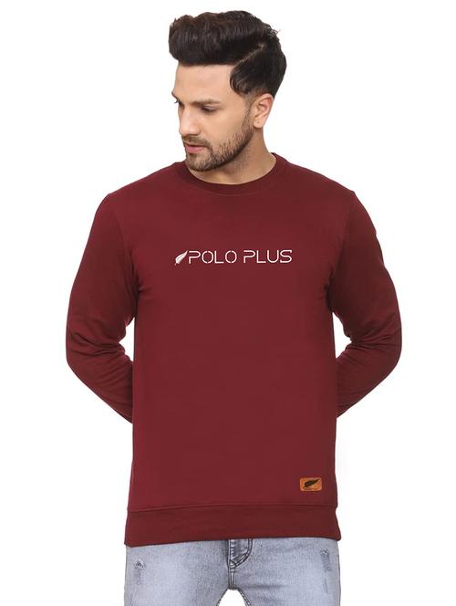 mens chest print sweatshirt - 18532521 - Standard Image - 0