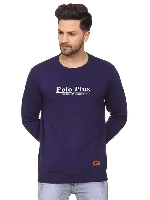 mens chest print sweatshirt - 18532530 -  Standard Image - 0