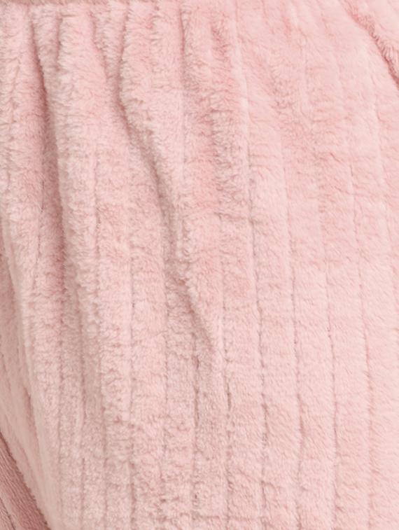 round neck solid nightwear pyjama set - 18532649 - Standard Image - 3