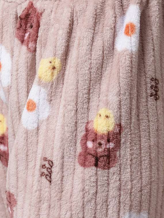 round neck printed nightwear pyjama set  - 18532735 -  Standard Image - 3