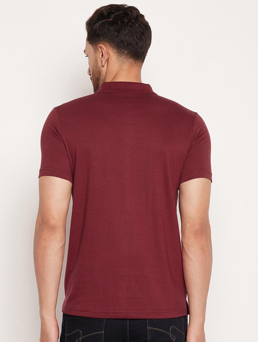 short sleeved solid polo t-shirt - 18532871 - Standard Image - 3