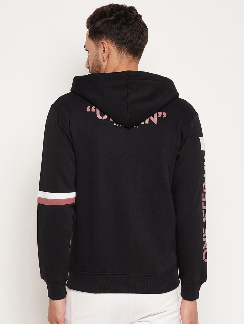 hooded printed sweatshirt - 18532876 - Standard Image - 3
