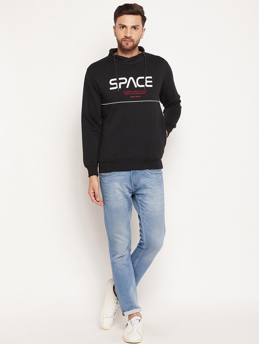 hooded printed sweatshirt - 18532878 - Standard Image - 3