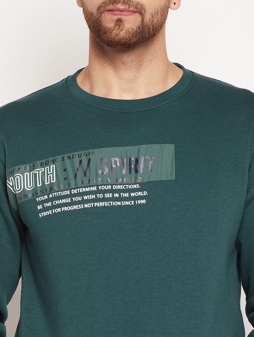 crew neck chest print sweatshirt - 18532881 - Standard Image - 5