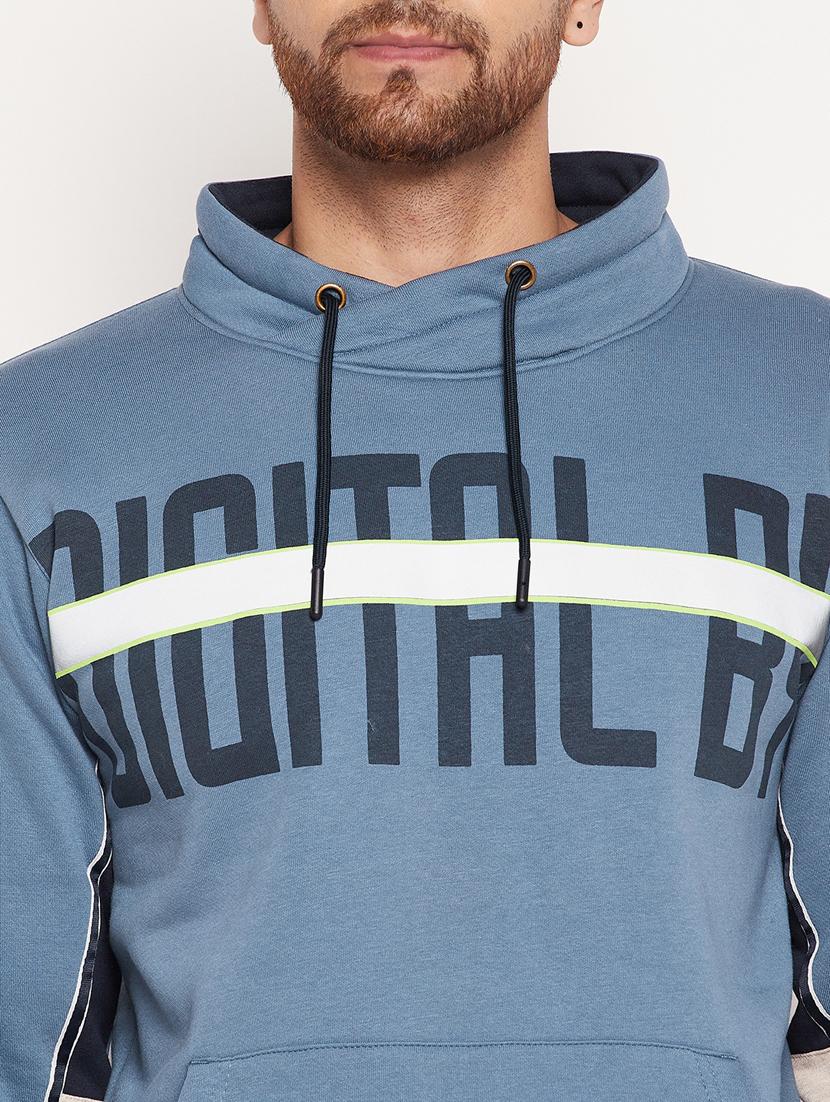 hooded printed sweatshirt - 18532882 - Standard Image - 5