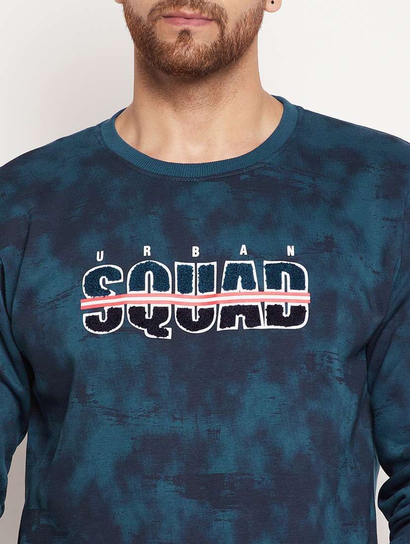 crew neck chest print sweatshirt - 18532884 -  Standard Image - 5