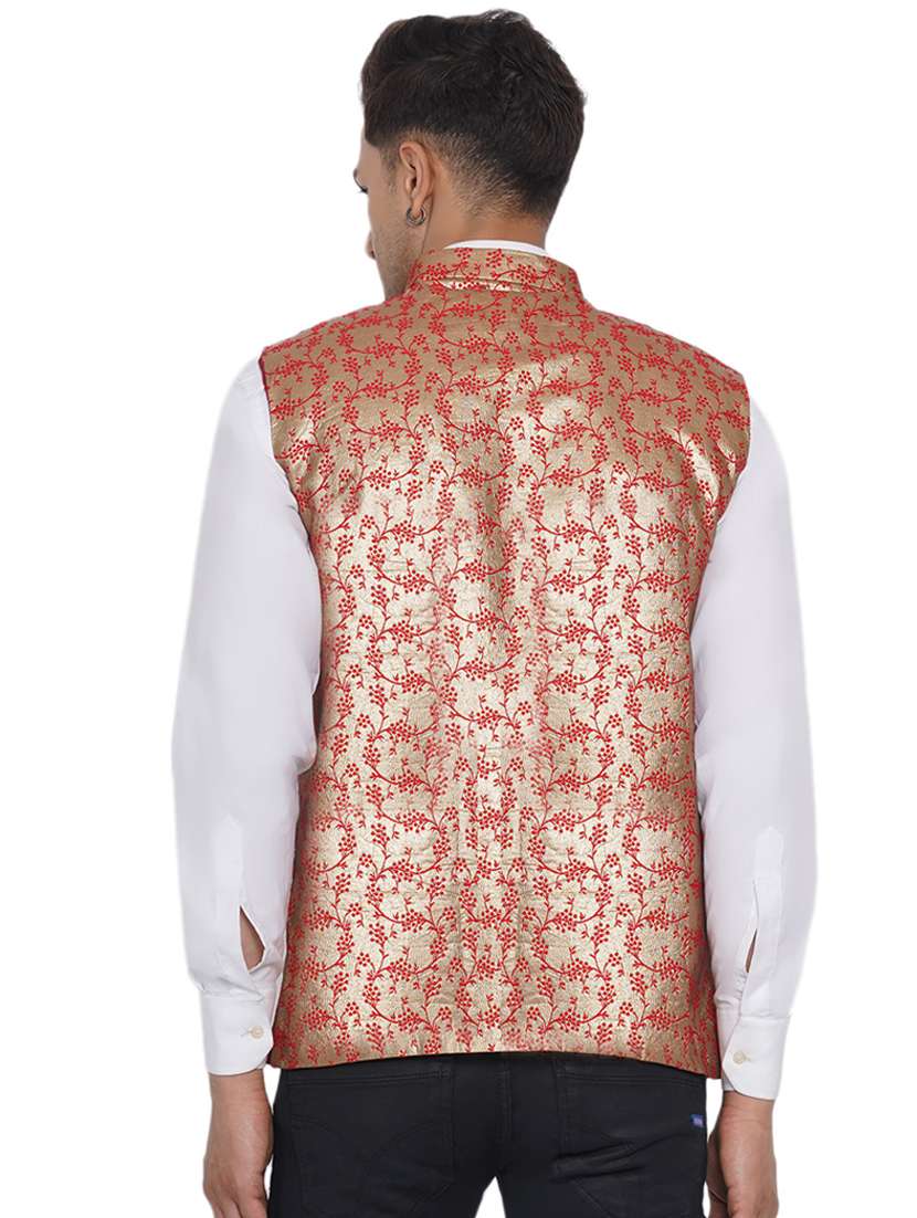 self designed nehru jacket - 18532934 - Standard Image - 3