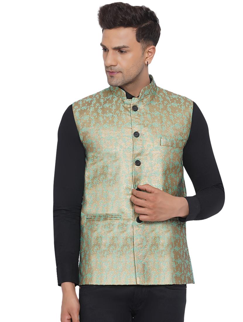 self designed nehru jacket - 18532939 - Zoom Image - 0
