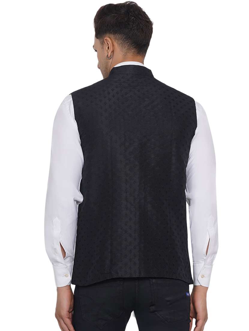 self designed nehru jacket - 18532949 -  Standard Image - 3