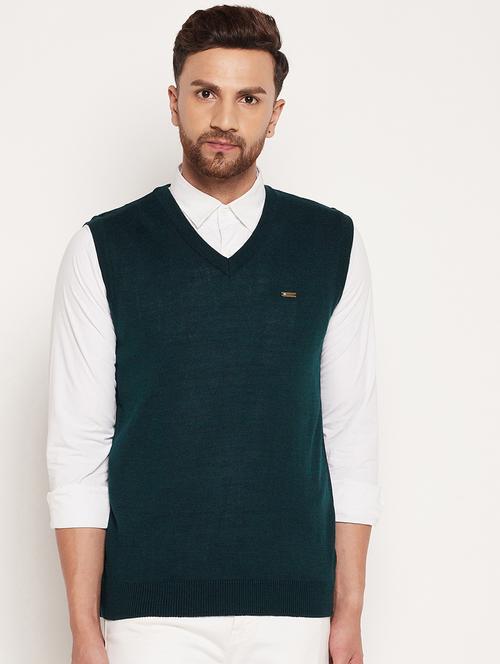 v neck solid pullover - 18532953 - Standard Image - 0