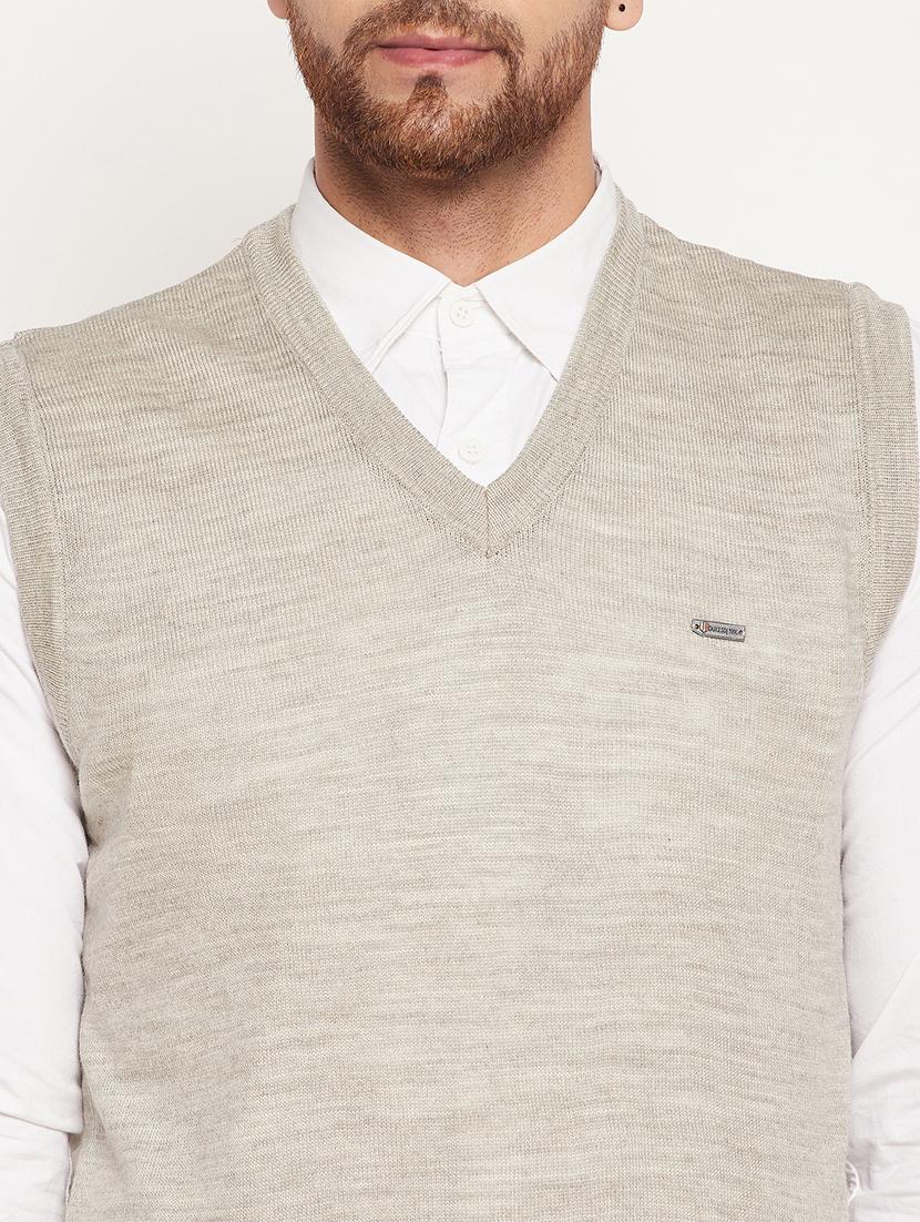 v neck solid pullover - 18532955 - Standard Image - 5