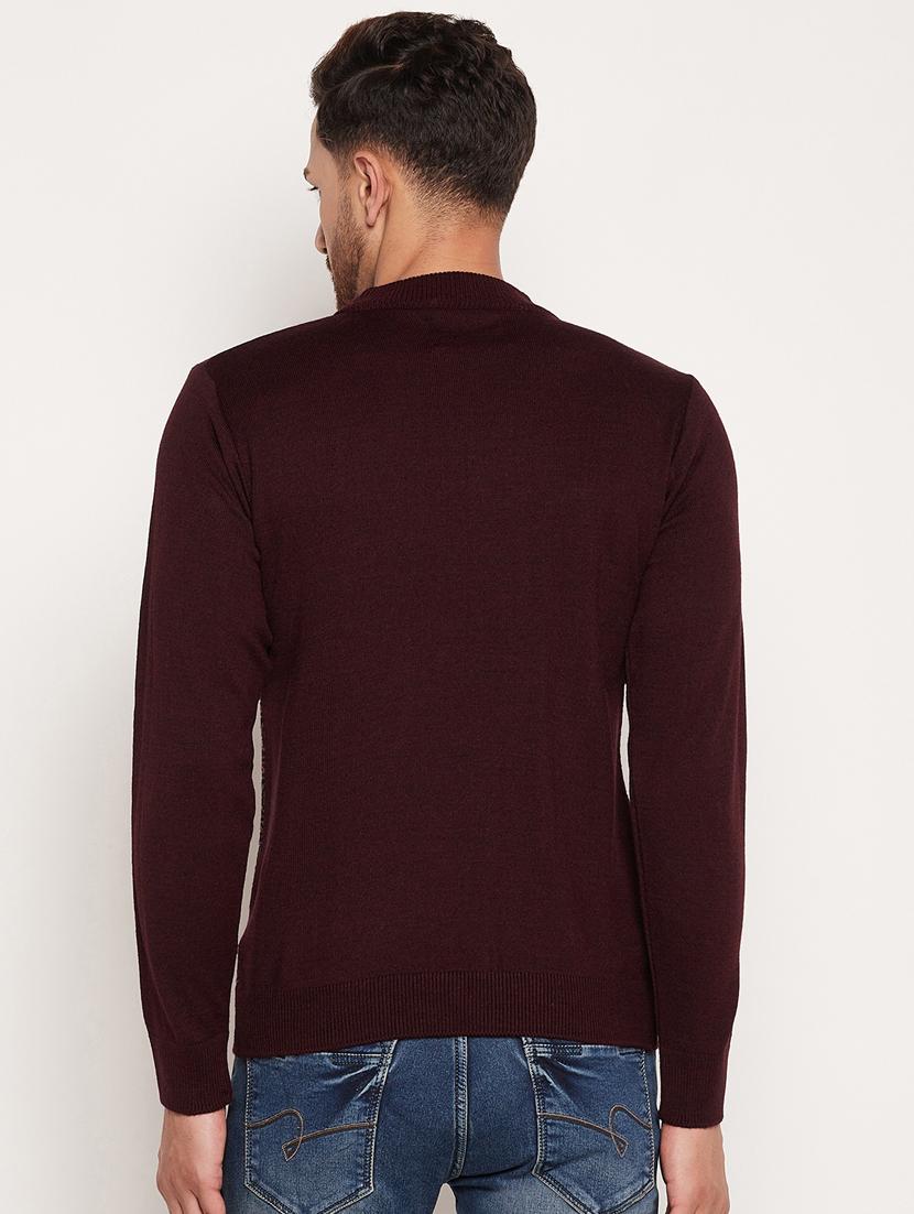 high neck printed pullover - 18532975 - Standard Image - 3