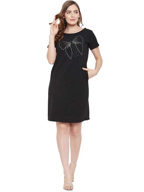 women's shift mini dress - 18532985 -  Standard Image - 0