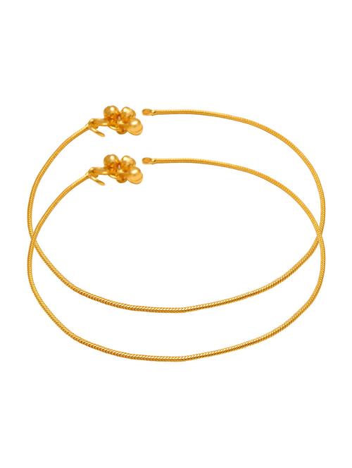gold plated brass anklet  - 18534035 -  Standard Image - 0