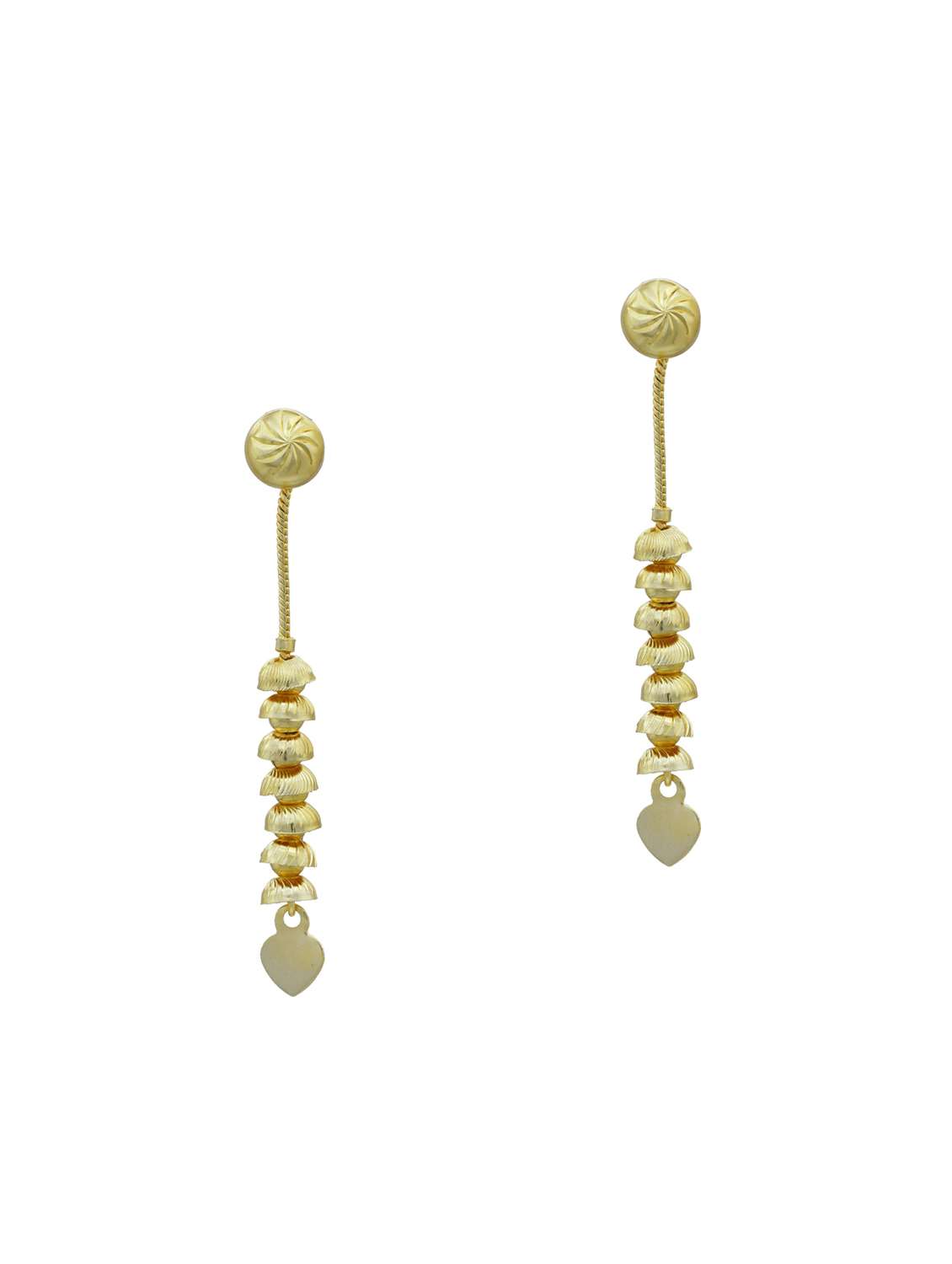 women golden drop earring  - 18534321 -  Zoom Image - 0
