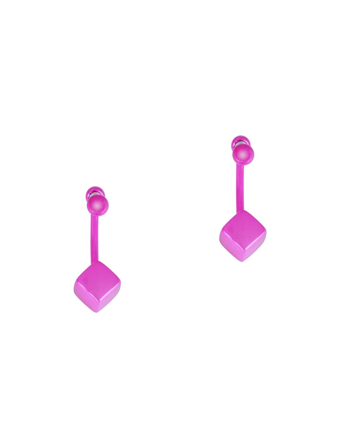 women pink drop earring - 18534362 - Zoom Image - 0