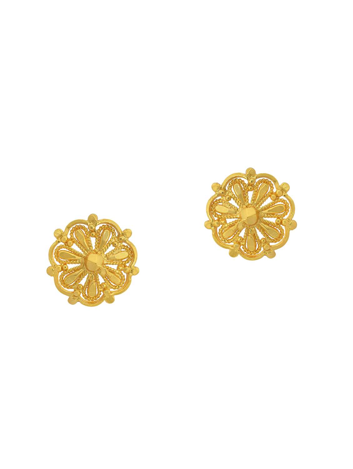 women golden stud earring - 18534369 - Zoom Image - 0