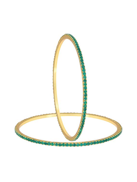 green brass bangle - 18534709 - Zoom Image - 0