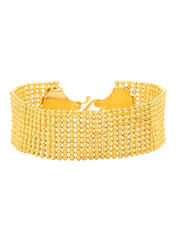 gold brass bangle - 18534715 - Zoom Image - 0