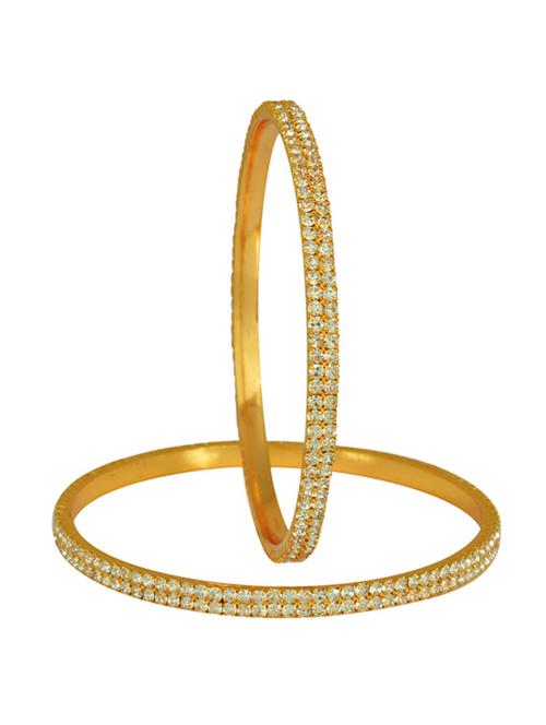 gold brass bangle - 18534730 - Standard Image - 0